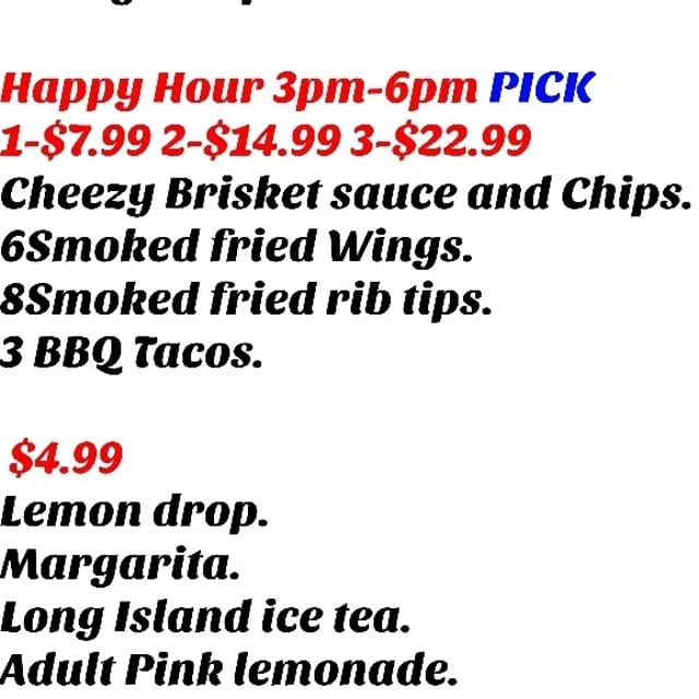 Happy Hour.
