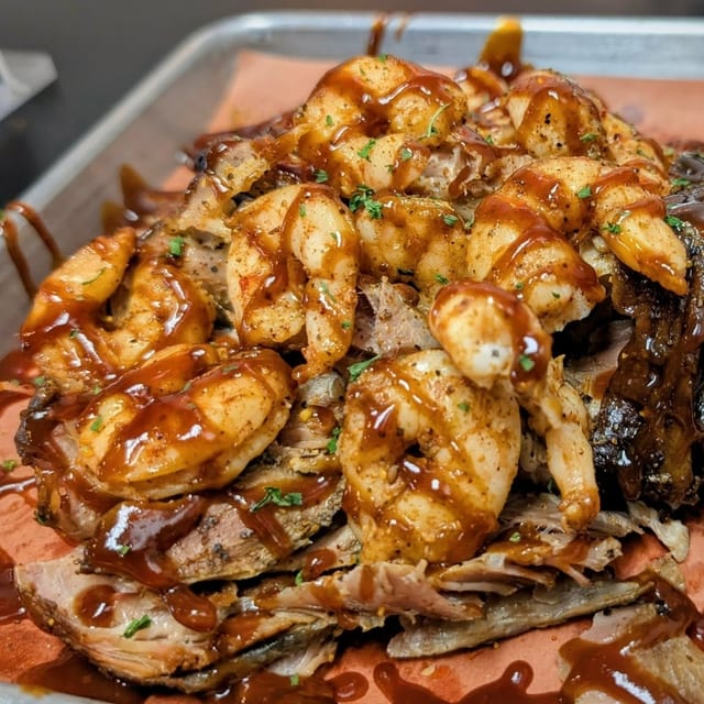 Smoked Shrimp.
